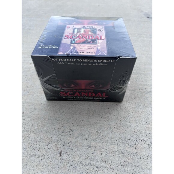 Super Rare "NINA HARTLEY SCANDAL" Cards Sealed Box - Picture 2 of 9